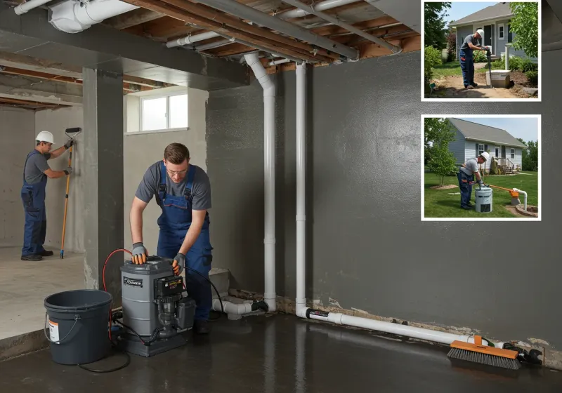 Basement Waterproofing and Flood Prevention process in Ronceverte, WV